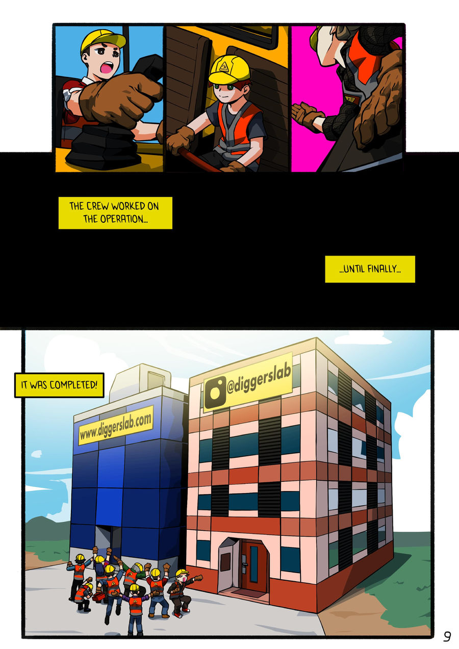 Diggers Lab comic page 10